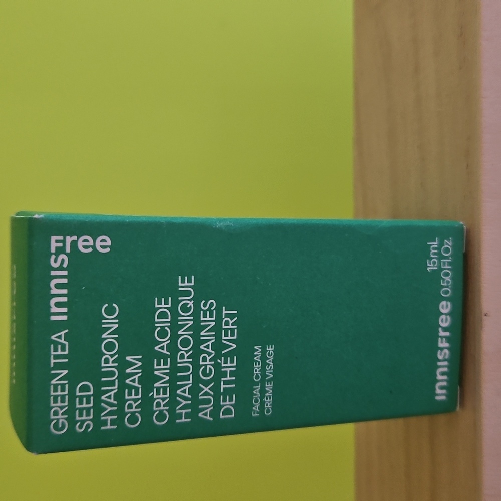 InnisFree Green Tea Seed Hyaluronic Cream Skincare Moisturizer